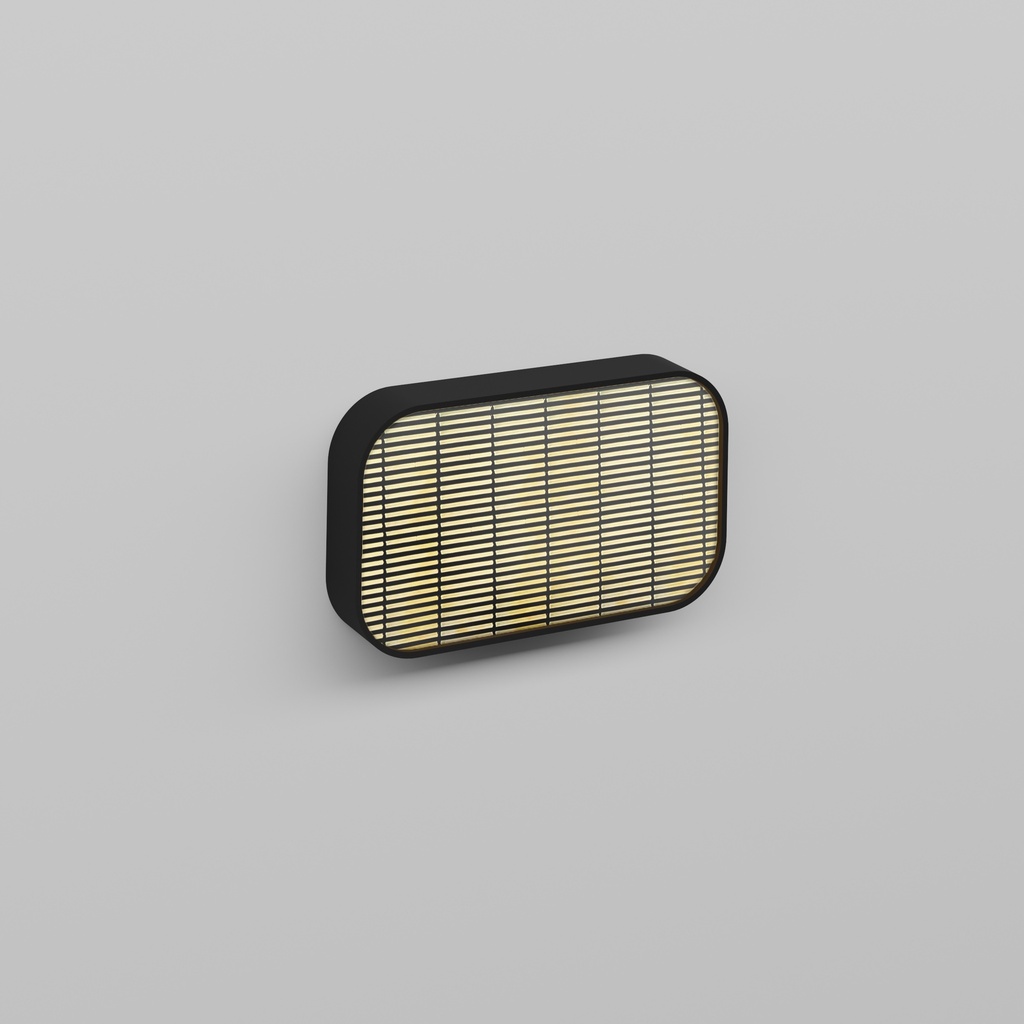 9. OFF-SET NT 2x1 long rectangular with asymmetric louvre