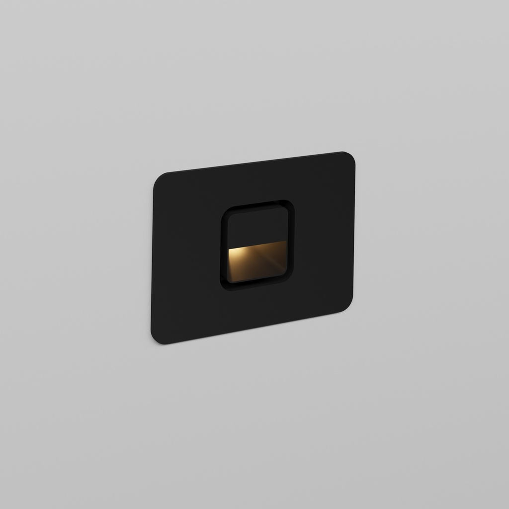 9. OFF-SET NT 1x1 squary on horizontal rectangular recess