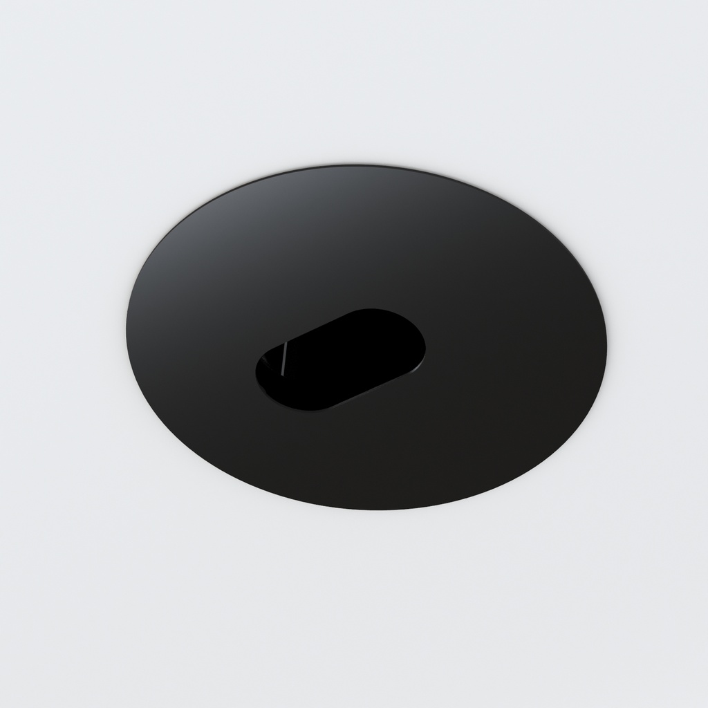 9. OFF-SET 1x1 Round on rounded-mirror system