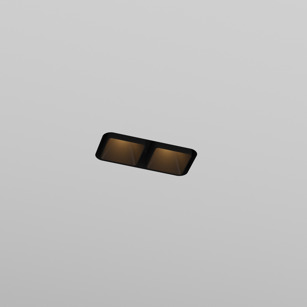 9. Off-Set Trimless 2x1 Square