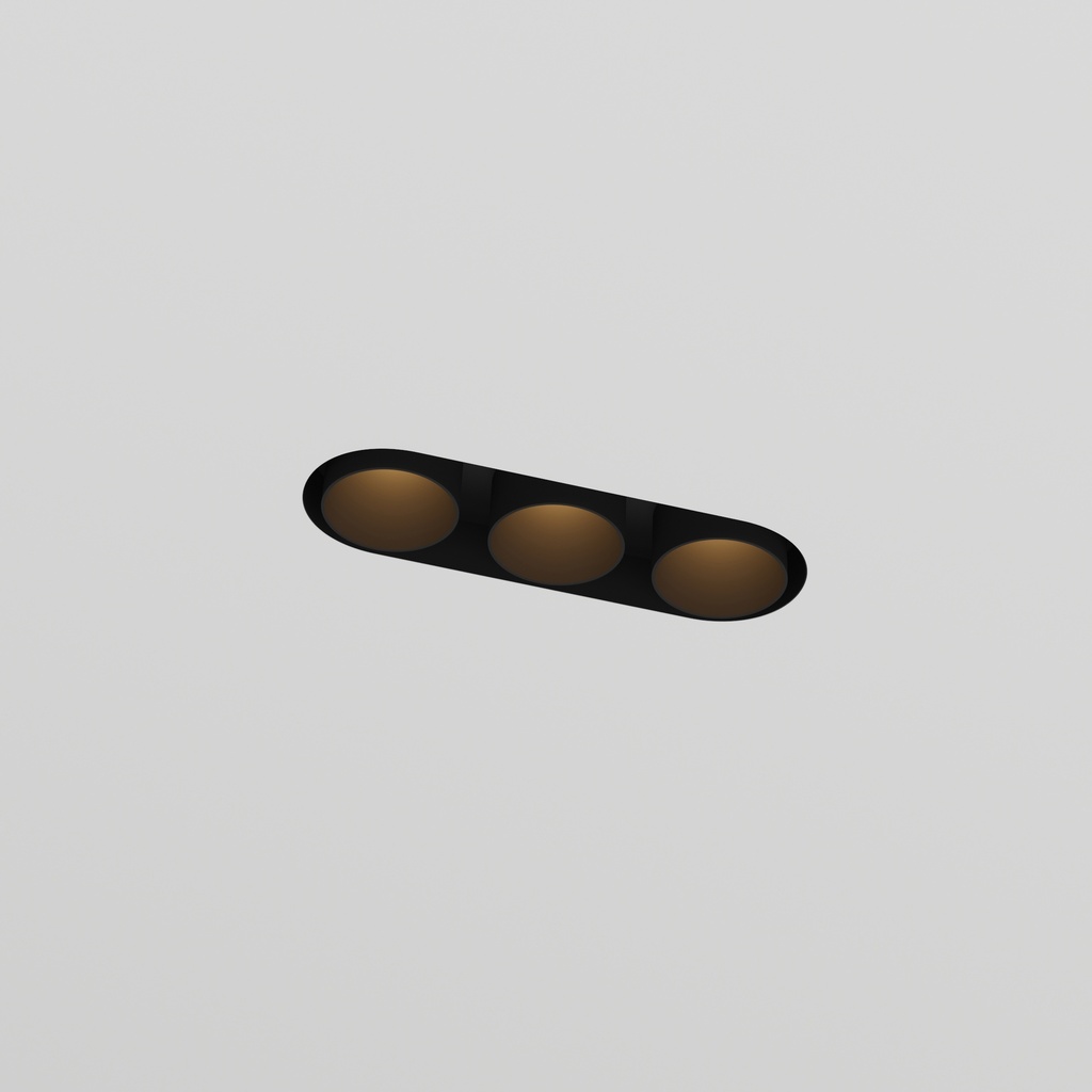 9. Off-Set Trimless 3x1 Round