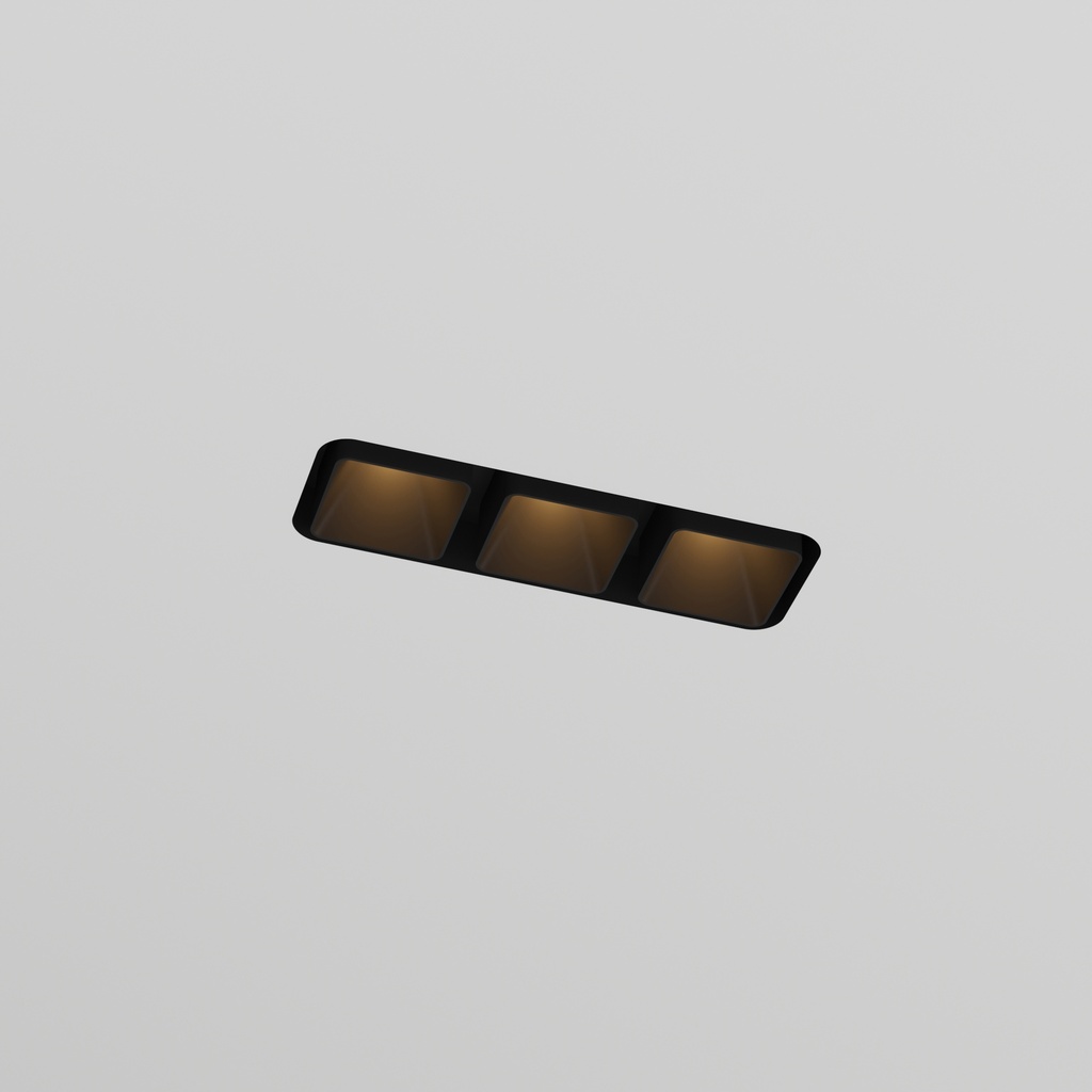 9. Off-Set Trimless 3x1 Square