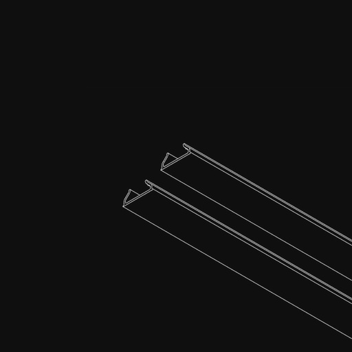 [7.T.0150] 7. SET Track cover 50cm (2p) ( spare parts )