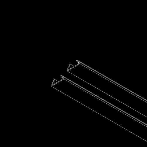 [7.T.0150] 7. SET Track cover 50cm (2p) ( spare parts )