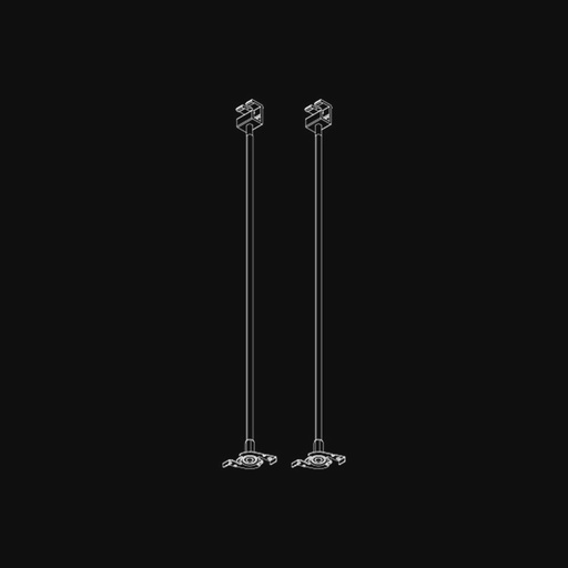 [7.T.0140] 7. SET Track Hanging Set  (2p )⠀⠀⠀⠀⠀⠀⠀⠀           