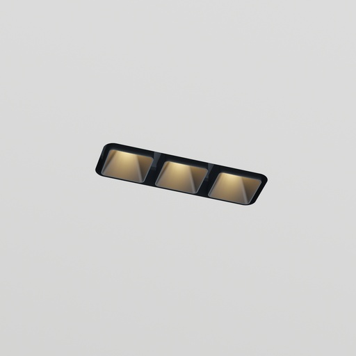 9. Off-Set Trimless 3x1 Square