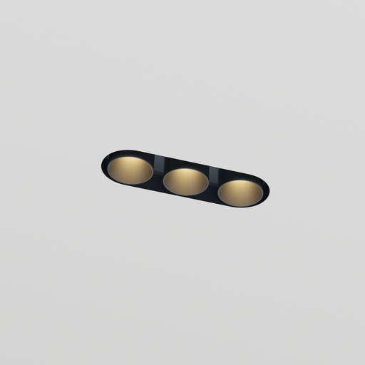 9. Off-Set Trimless 3x1 Round