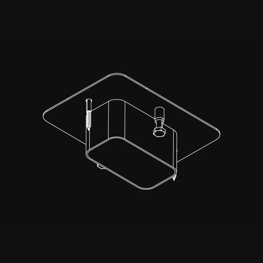 [7.P.242.BL] 7. Off-Set  2x1 Backmounting tool squary