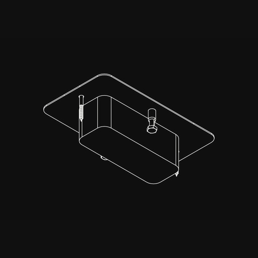 [7.P.243.BL] 7. Off-Set 3x1 Backmounting tool squary