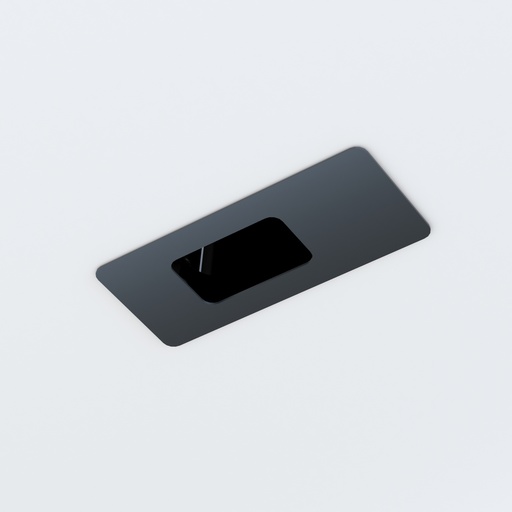 9. OFF-SET 1x1 rectangular on long rectangular-mirror system