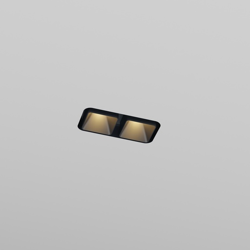 9. Off-Set Trimless 2x1 Square