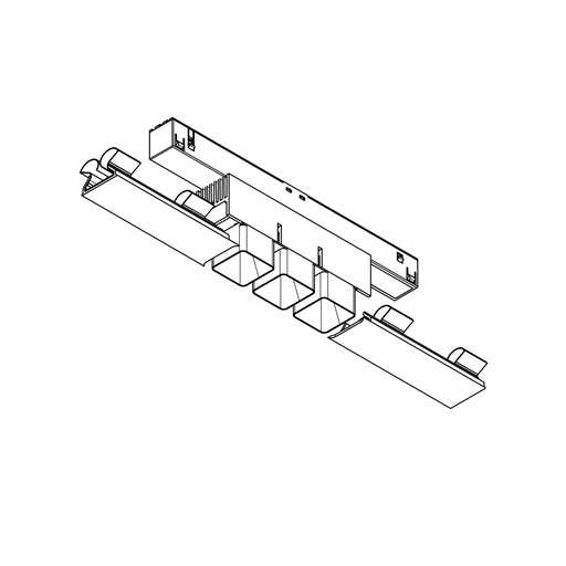 9. IN-SET 3x1 Squary with cover set