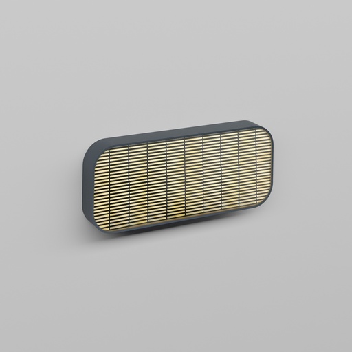 9. OFF-SET NT 3x1 long rectangular with asymmetric louvre